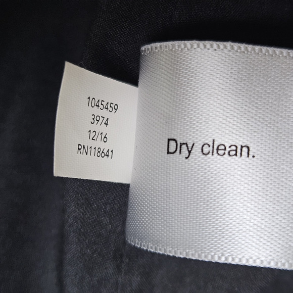 Lane Bryant Womens 16 Blazer Black Side Vent Classic Minimal Career Layer Preppy - Picture 13 of 16